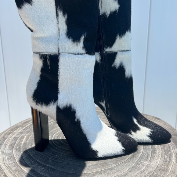 SAINT LAURENT PONYHAIR BOOT - Picture 5 of 7